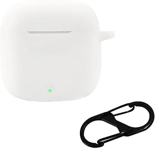 فكرة Fekra Silicone Case for Huawei FreeBuds SE 2 Case, Shockproof, Carrying Case Compatible with Huawei FreeBuds SE 2 Bluetooth Earbuds (White)