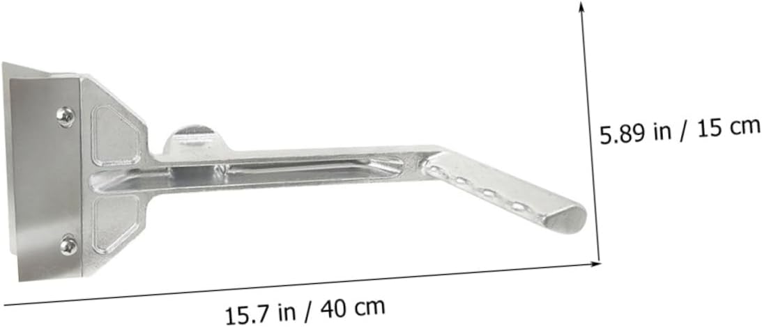 BBQ Steak Scraper Heavy Duty Stainless Steel Cooking Scraper for Griddle Easy Burnt Food Removal Griddle Accessories