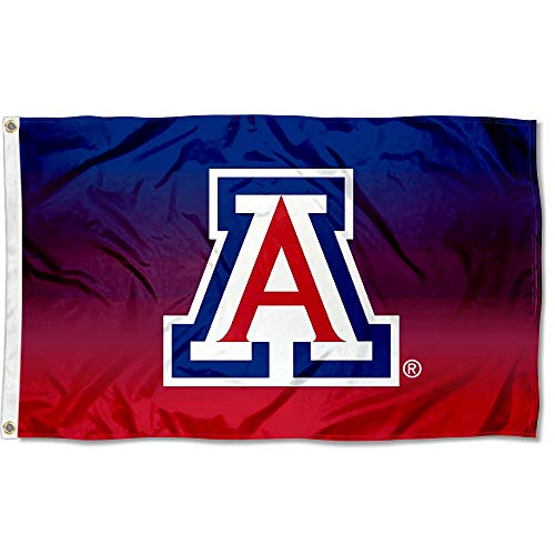 Arizona Wildcats Two Tone Gradient Flag