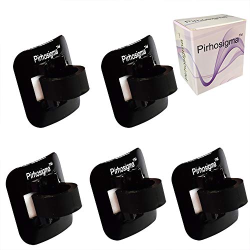 Pirhosigma 5 Sets (5 Pcs Base + 5 Pcs Clip) Mtb Bike Cable Guide Brake Cable Shift Cable Derailleur Cable Base Guide Clip Fitting Line Tube Housing Durable Alloy #TOP12