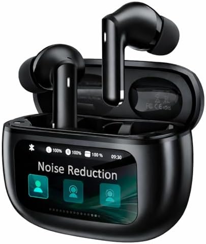 Wireless Earbuds, Ear Buds Active Noise Cancelling with Charging ...