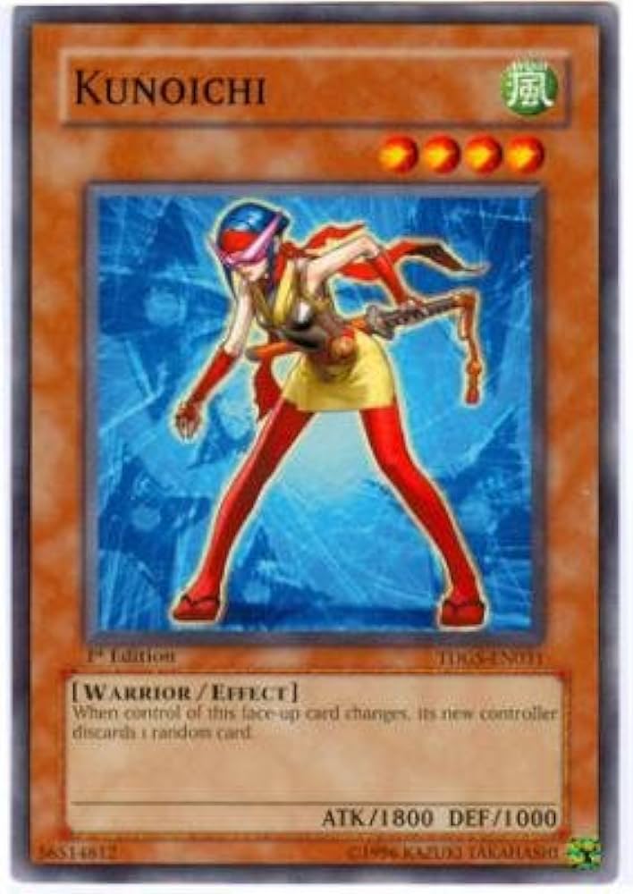 Amazon.com: Yu-Gi-Oh! - Kunoichi (TDGS-EN031) - The Duelist Genesis - 1st  Edition