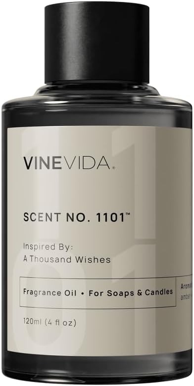 VINEVIDA [4oz] A Thousand Wishes - Fragrance Oil for Candle & Soap Making - Made in USA Candle Oil Scents