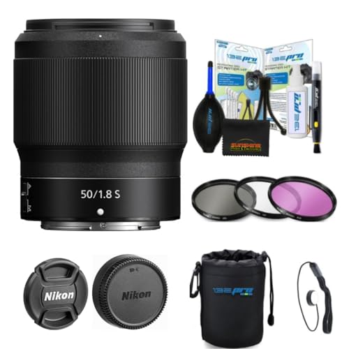 Nikon NIKKOR Z 50mm f/1.8 S (w/Sunshine Photo Deluxe Bundle)