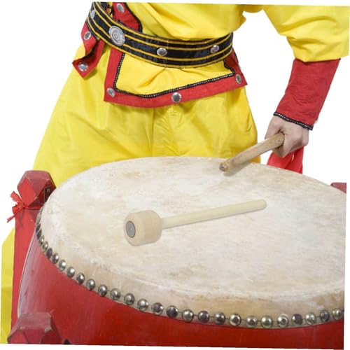 Baqueta para tarola con mango de madera y punta de fieltro duradera BESTonZON miniatura 7