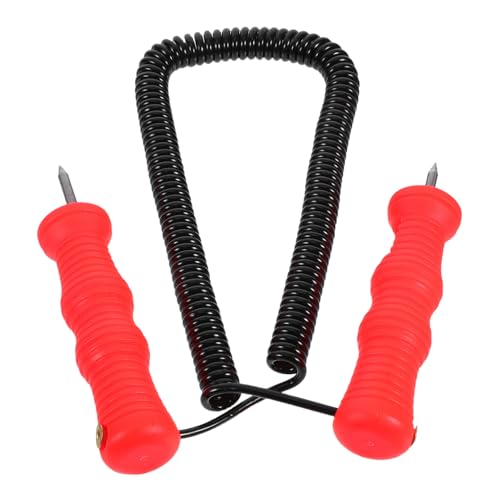 ifundom Ice Fishing Assistive Device Outdoor Ice Crusher Manual Ice Shaver Ice Cracker Sidewalk Scraper Ice Scrapper Ice Crusher Winter Fishing Tools Car Ice Scraper Abs Orange