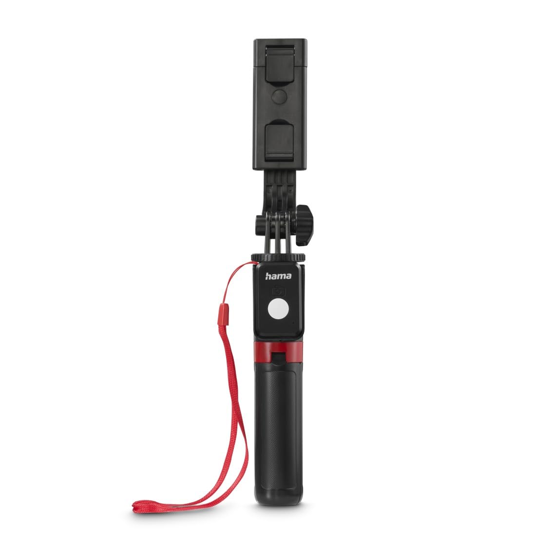 Hama Statyw do Telefonu, Uchwyt Selfie Stick z Pilotem Bluetooth, Ultralekki, Teleskopowy, Wysuwany do 70 cm, Odporny na Skręcanie, Idealny do Podróży i Streamingu