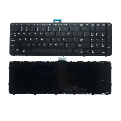 GZEELE �p��m�[�g�p�\�R���L�[�{�[�h 15 G1 15 G2 17 G1 17 G2 �ƌ݊�������(US Backlit No stick)