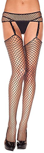 Image of ToBeInStyle Women's Suspender Pantyhose