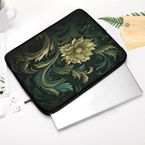 Funda MacBook Air y notebook de 17 pulgadas impermeable verde 4