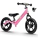 TheCroco Aluminum Lightweight Balance Bike for Kids- Pink