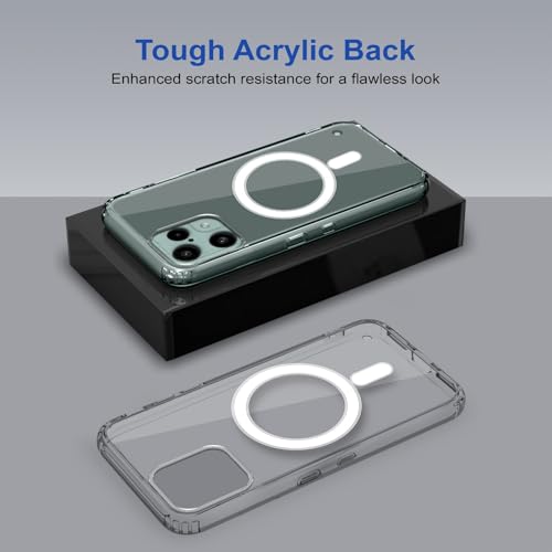 Image of Zapcase Back Case Cover for Nothing Phone 3a Lite | Compatible for Nothing Phone 3a Lite Back Cover | Compatible with MagSafe | Scratch-Resistant Back Case Cover | Clear