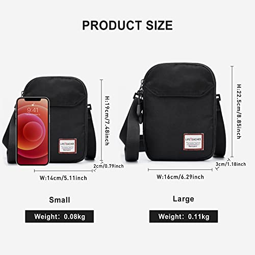 Image of SEAFEW Mini Crossbody Bag Shoulder Bag for Men, Small Messenger Satchel Bag for Women