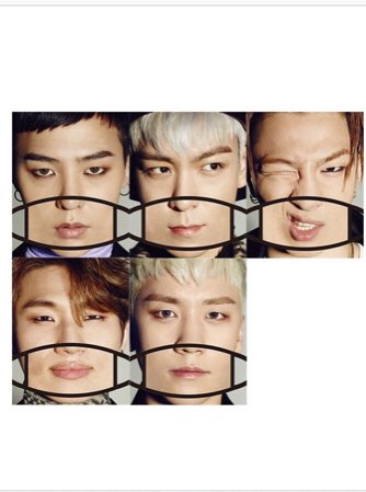Amazon.co.jp: BIGBANG公式グッズ マスク&フォトステッカーセットTOP