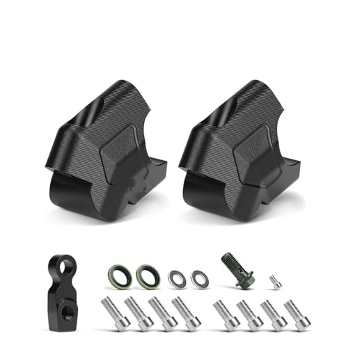 Riser guidon CFMOTO 800MT évite la fatigue des poignets avec réhausse et recul de barre