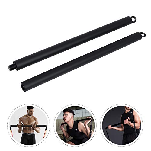 BESPORTBLE Pilates Stick Metal Heacy Duty Exercício Elástico Pulling Yoga Stick para Emagrecimento E