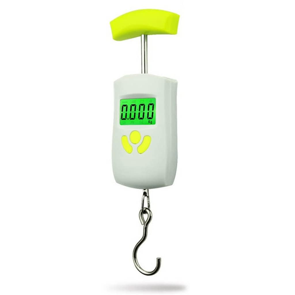 Portable Luggage Scale, Mini Hanging Scale Pocket Portable 50kg Portable Electronic Weight Scales for Travel Suitcase Luggage Fish Hook Scale