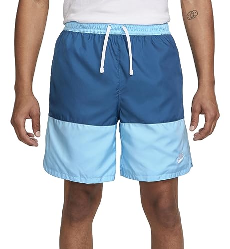 Nike NSW Woven Flow Shorts (Medium, Marine/Blue Chill)