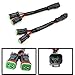 iJDMTOY Dual Output Deutsch Adapters, Compatible with LED Lights