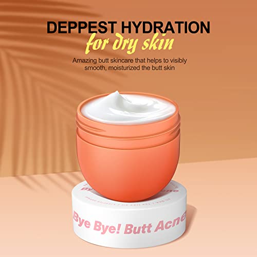 Butt Acne Clearing Cream, Butt Thigh Skin Care Clears Buttocks Zits, Pimples And Dark Spots, Moisturize Bum Bum Cream With Salicylic Acid & Tea Tree, Skin Delicate And Smooth Body Care 5.46Oz… #TOP6