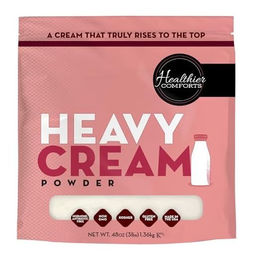 Healthier Comforts Heavy Cream Powder 48oz