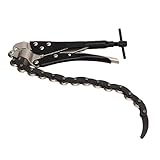 Locking Chain Clamp, Powerful Pliers Cutter Exhaust Pipe Chain Cutter for Cutting Metal Pipe,Copper Pipe,Aluminum Pipe,Iron Pipe