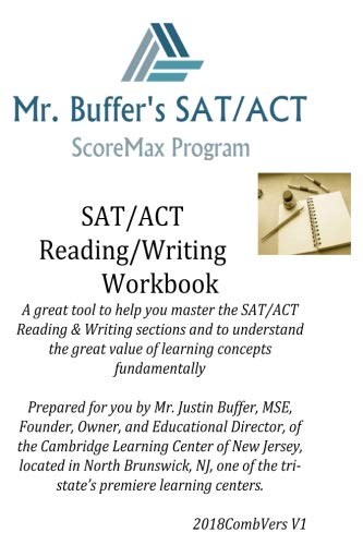 Mr. Buffer's SAT ACT Reading Writing Journal 1986448452 Book Cover