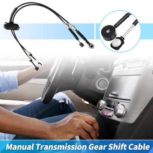 Cable de palanca de cambios compatible con Vivaro para solucionar marchas duras 4