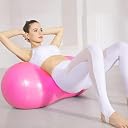 MIJILIX Anti-Burst Peanut Ball with Foot Pump, Shaped Swiss Stability Yoga Exercise Balance Ball for Kids, Labor Birthing, Physical Therapy Fitness,Gym Workout Exercise Ball (Multicolour) gallery image