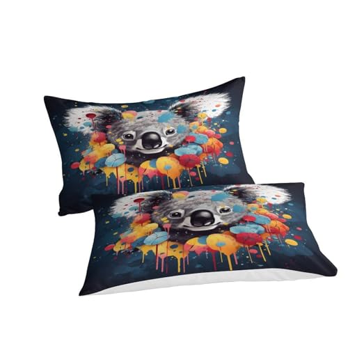 Housse de couette 3D Halloween microfibre douce zippée enfant