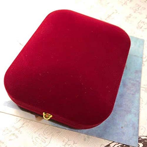 NA Flannel Jewelry Box Bracelet Necklace Gift Box Hand Jewelry Box Jewelry Storage Box for Wedding And Engagement Anniversary