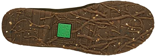 El Naturalista Para Mujer. 2N9741FE0005_0G3 Botines De Piel N974 Angkor Verde (42), Plano, Cordones, Casual - 4