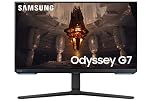 Samsung Odyssey G7 LS28BG700EPXXU 28" 4K UHD Smart Gaming monitor with Speakers - HDMI 2.1, 144 Hz, 1ms, Full Smart Platform, 3840x2160, HDR400, USB Hub, Displayport, Freesync Premium Pro