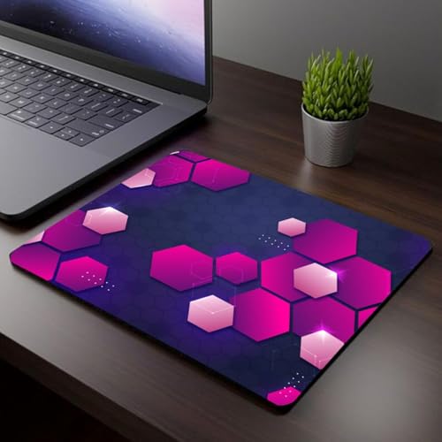 Image of Tuzker Gaming Mouse pad /Computer Mouse Mat for Speed and Precision Operation, Non-Slip Rubber Base, Smooth Cloth Surface for Laser & Optical Mouse, Laptop, MacBook, Notebook, Office-230x190mm (MP-10)