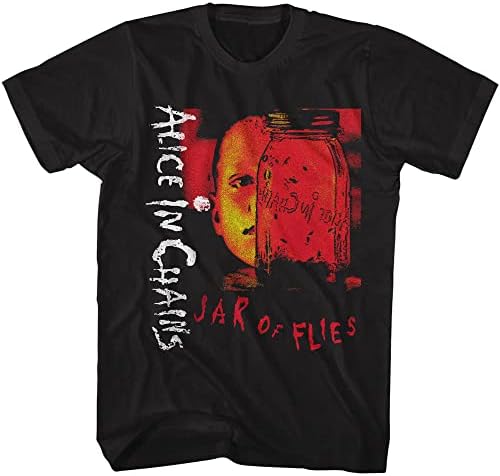 Alice in Chains T Shirt Jar of Files Mens Short Sleeve T Shirts 