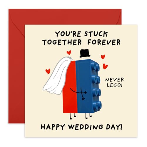 �ʔ����E�F�f�B���O�J�[�h ? �uStuck Together, Never LEGO!�v ? �J�b�v���A�ԉŁA�V�Y�A�F�l�ABFF�A�e�F�A�e�F�A�e�F�A�Z��A���_�A�����A�Z��A�o���A�ށA�ޏ��ւ̂��j���J�[�h - �y�����X�e�b�J�[�t��