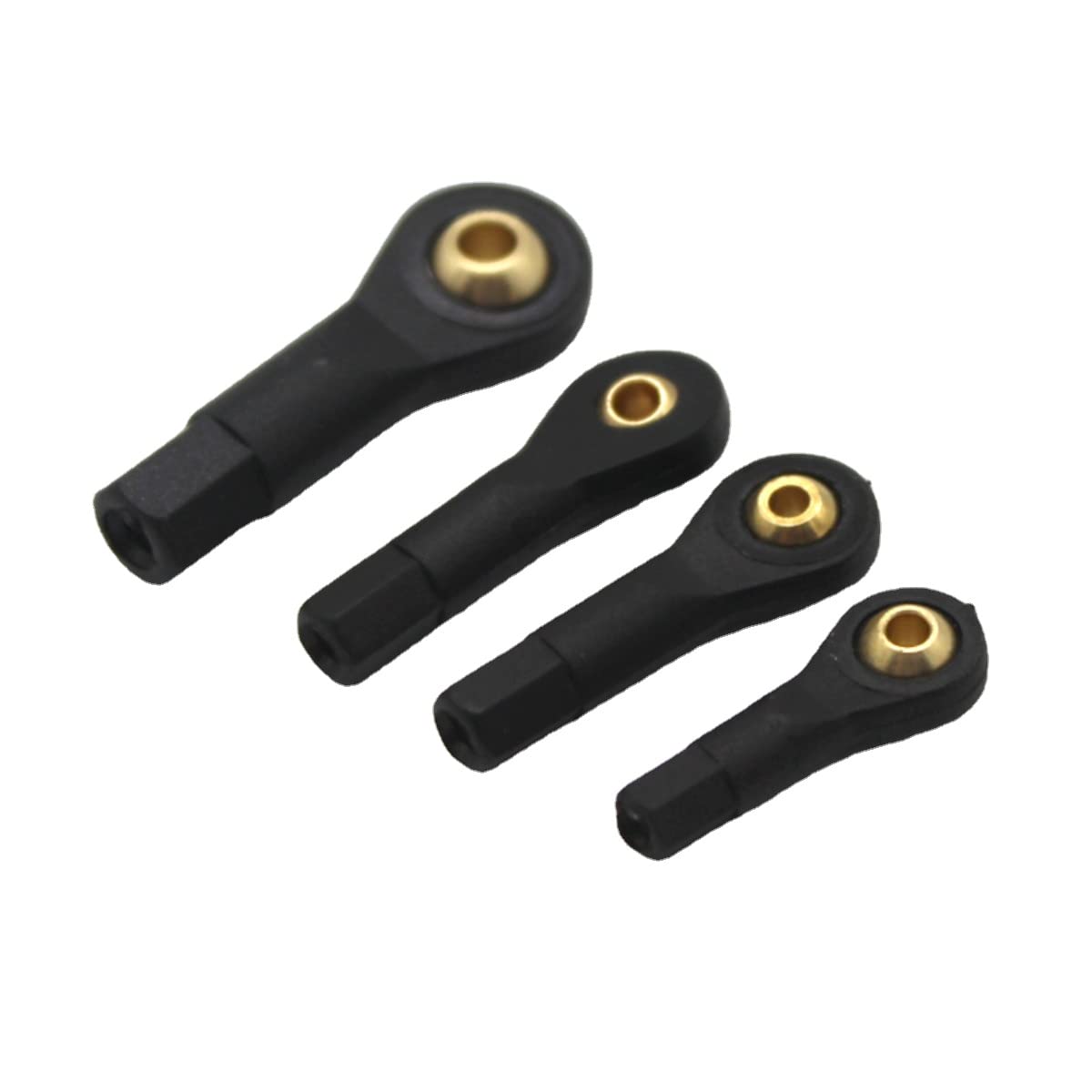 4pcs Nylon Ball Head Universal Ball Head Nylon Link Rod End Ball Joint Head for RC Crawler Car M2 M3 M4 M5