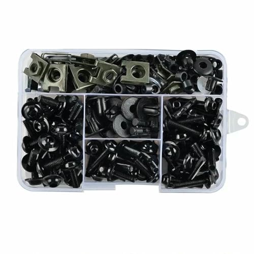 Vis de pare-brise moto M5 M6 aluminium kit boulon carénage pour Kawasaki ER5 ER6N - 6