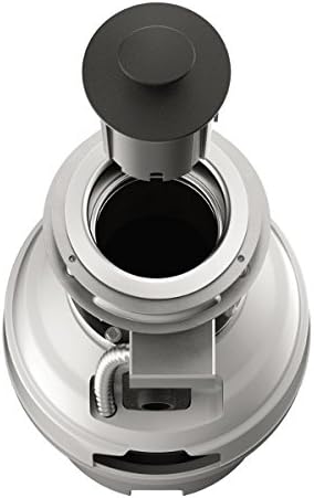 Waste King L-8000TC Controlled Activation 1 HP Garbage Disposal with Safer Controlled Grinding, Power Cord Included , White , Gray