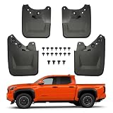 Mud Flaps Splash Guards Fit for Toyota Tacoma 2024-2026, 4PCS No Drilling Pickup Wide Mudguards Kit, 4th...