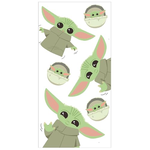 Jerry Fabrics Star Wars Mandalorian Baby Yoda - Toalla de ducha