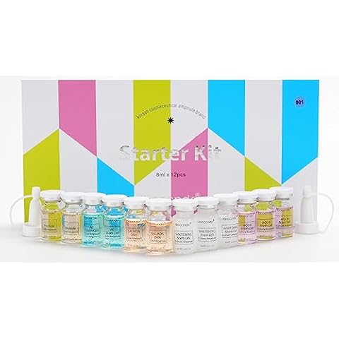 Hyaluronic Acid Serum Ampoule Set for Microneedling Skin Spa Treatment Cover