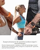 Pasek Nylonowy Compatible with Garmin Fenix 7X/6X/5X, Tactix 8/7, Epix Pro 51mm, Instinct 2X, QuickFit 26mm Pasek Sport - Pomarańczowy