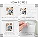 Golden State Art, Pack of 10, 11x14 White Picture Mat Full Set - Fit 8.5x11 Photo/Certificate - High Premier Acid Free Bevel Pre-Cut White Core Mattes - Includes 10 Backing Backer Board & Clear Bags