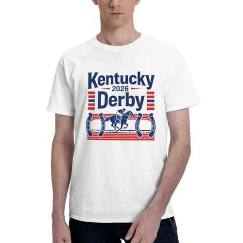 Kentucky 2026 Derby T-Shirt Short Shirt28 White