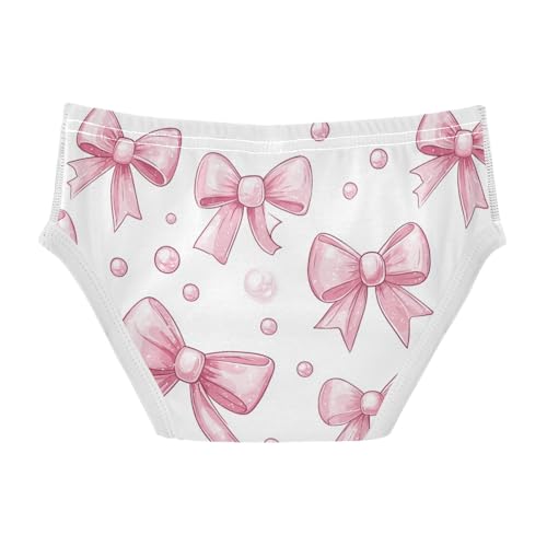 Wusikd Pink Bows 4 Boys' Underwear Cotton Boys Briefs Soft Toddler Underwear 2T2
