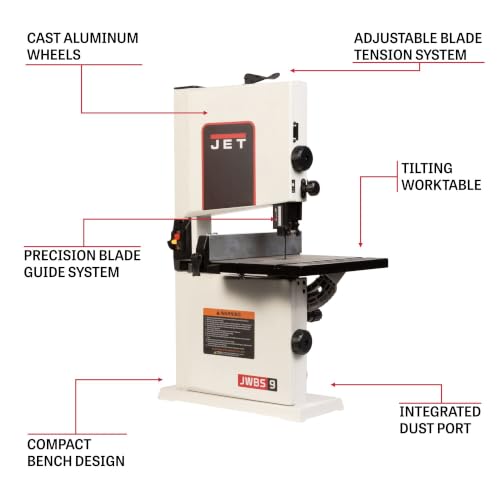 Jet 9-Inch Benchtop Band Saw