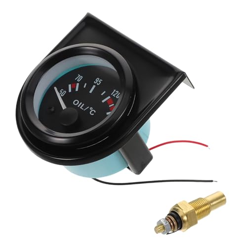 Medidor de temperatura del coche para viajes largos con manómetro de aceite manual integrado