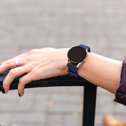 AK f&uuml;r Garmin Vivoactive 5 Armband/Vivoactive 3 Armband, 20mm Quick Release Nylon Ersatzarmband f&uuml;r Garmin Venu SQ/Venu 2 Plus Damen Herren