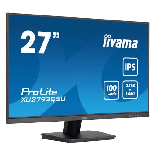 Iiyama Xu2793Qsu-B6-27, Ips, 2560X1440/100Hz, 1H1Dp